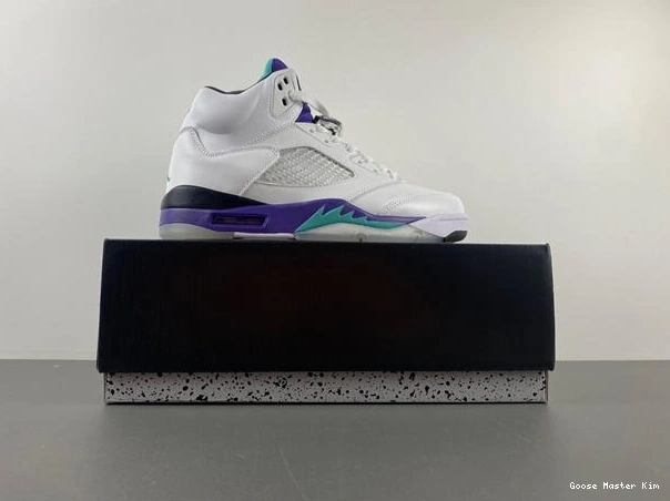 5 Retro 3989 Grape 136027- Sleek Jordan Air 1014